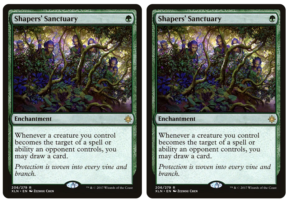 MTG - 2 x Shapers' Sanctuary - Rare Enchantment - Ixalan (XLN) - M/NM - Image 1 of 1