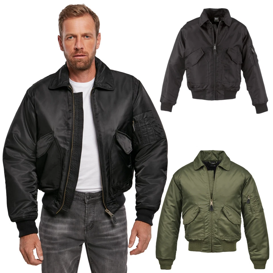 Brandit Cwu Jacket Flight Jacket Weatherproof Outer Material between-Seasons - Image 1 of 2
