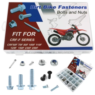 Fairing Bolt Bodywork Bolt Kit Fit For Honda CRF230F 2003-2021 CRF250F 2019-2024 - Image 1 of 4