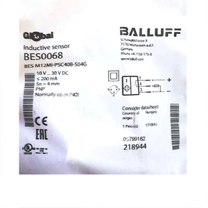 BALLUFF BES M12MI-PSC20B-S04G (BES0060)Inductive standard sensors PNP New ✦Kd - Picture 1 of 4