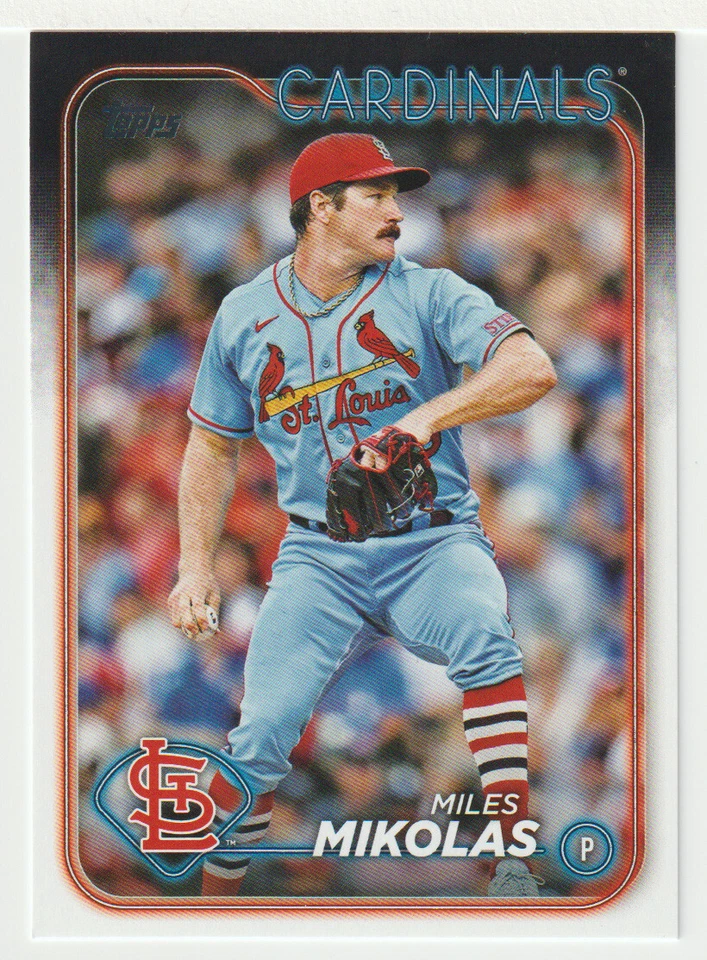 Miles Mikolas - St. Louis Cardinals (Baseball Card) 2024 Topps # 287 Mint - Image 1 of 1