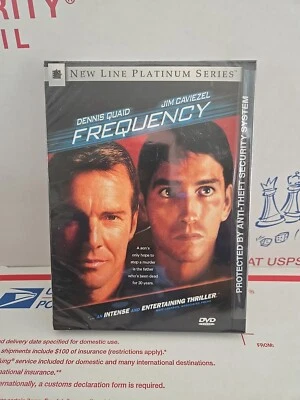 Frequency (DVD, 2000, New Line Platinum Series) New Sealed Foto 1 de 4