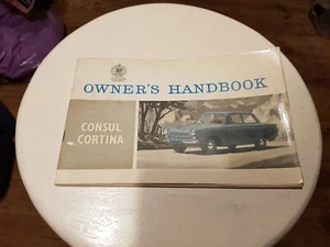 Ford Cortina Mk1 1200 1962 Instruction Book Owners Manual Handbook VGC FREE POST - Picture 1 of 13