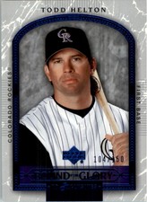 2005 Upper Deck Blue #469 Todd Helton BG /150