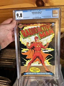🔥RADIOACTIVE MAN #1 CGC 9.8 THE SIMPSONS BONGO COMICS * LLAVE RARA 🔑1993 - Imagen 1 de 2