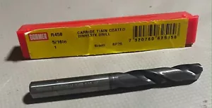 Dormer R458 5/16" Durchmesser Hartmetall TiALN beschichtet DIN6537K Bohrer Bit 0625156 - Bild 1 von 3