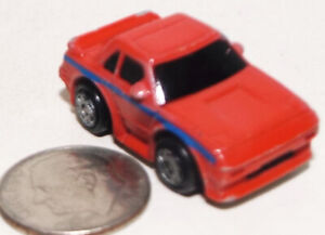 Small Micro Machine Plastic Toyota 1980's MR-2  in Red / Color Changer