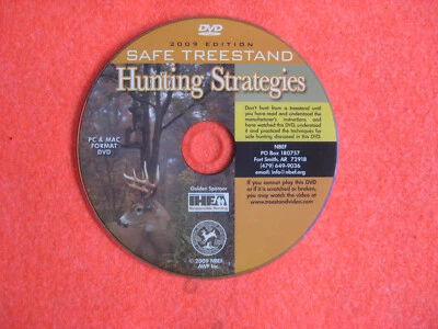 Safe Treestand Hunting Strategies PC CD-ROM DVD ROM Windows & MAC 2010 - Image 1 of 4