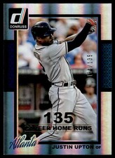 2014 Donruss #57 Justin Upton  Stat Line Career /135