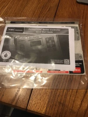 TORO Count On It EVOLUTION Series Controller Quick Start Guide Ships N 24h - Image 1 of 4