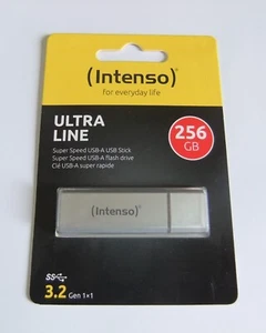 INTENSO ULTRA LINE SUPER SPEED 256GB USB-A FLASH STICK / DRIVE * NEW / SEALED * - Picture 1 of 2