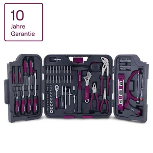 Gomag Werkzeugkoffer MH100 gefüllt | 90 tlg. Werkzeug Werkzeugkiste by Scheppach - Bild 1 von 9