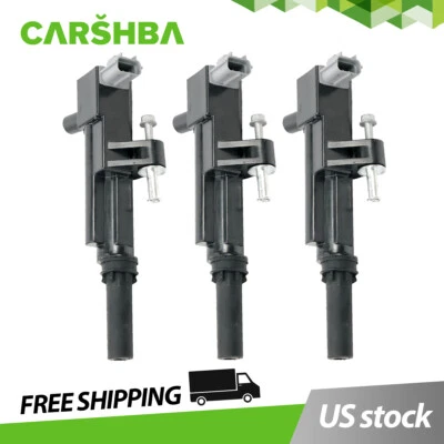 3* Ignition Coils for 09-10 Grand Cherokee Dakota Ram Liberty V6 3.7L UF640 Foto 1 de 4