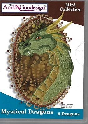 Anita Goodesign Mini Collection - Mystical Dragons (CD-ROM) - Image 1 of 2