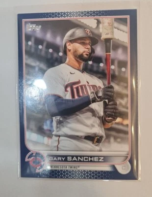 2022 Topps Update Gary Sanchez Twins #US177 Retail Blue - Image 1 of 2