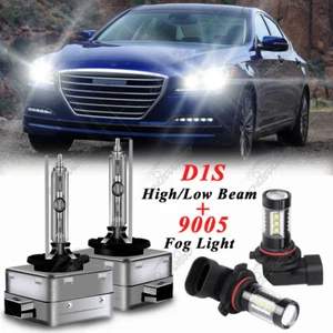 For 2015 Hyundai Genesis Front HID Headlight Hi/Lo Beam + Fog Light Bulb Qty 4 - Bild 1 von 12