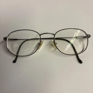 Safilo Elasta 7027 TU7 Eyeglasses Frames Only - Mens Metal Full Rim 52-20-145 - Picture 1 of 7