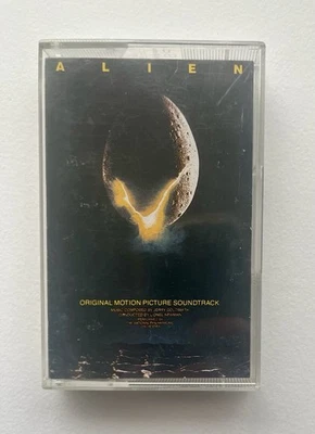 Alien, Soundtrack Cassette Tape (1979) Jerry Goldsmith, Silva Screen, VERY RARE - Image 1 of 4