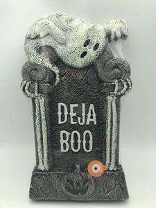 Hyde And Eek Halloween beleuchteter Grabstein "Deja Boo" 20"x12" ——407—— - Bild 1 von 5