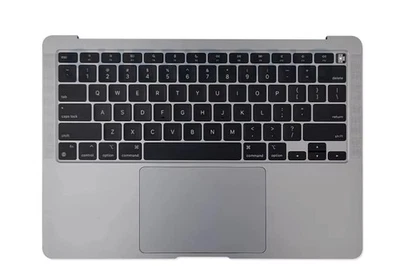 ✅ Teclado con reposamanos gris espacial Apple MacBook Air A2337 M1 con batería OEM Foto 1 de 2