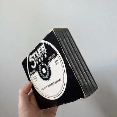 THE STIFF RECORDS - 4 x CD BOX SET - RARE OOP DEMON ROCK REGGAE POP SKA PUNK 92 - Image 1 of 4