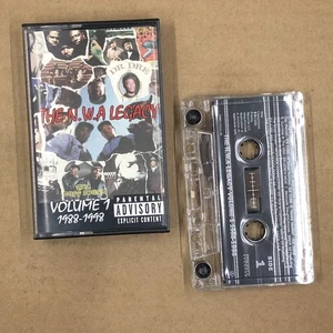 NWA Cassette Tape Rap Hip Hop THE LEGACY DR DRE ICE CUBE EAZY E 2PAC SNOOP DOGG - Picture 1 of 8