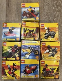 Complete LEGO Retired Shell Promo Sets (2535-2544)