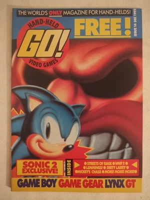 RARISSIMA RIVISTA INGLESE VIDEOGIOCHI GO! NUM. 14 (1992) CONDIZIONI MOLTO BUONE - Immagine 1 di 2
