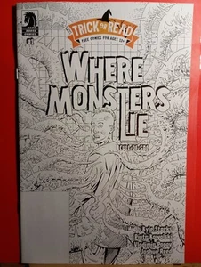UNSTAMPED 2024 Trick or Read Where Monsters Lie Promotional Giveaway Comic Book - Picture 1 of 1