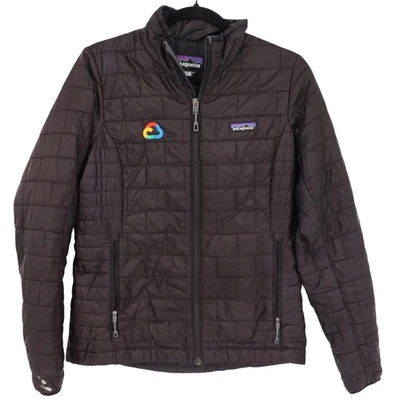 Chaqueta Patagonia Nano Puffer Mujer Talla S Negra Acolchada Empresa Google Cloud Foto 1 de 4