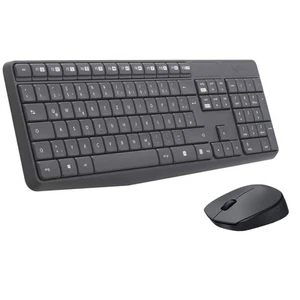 Logitech MK235 Wireless Keyboard and Mouse Combo for Windows, QWERTZ German Layo - Photo 1/5