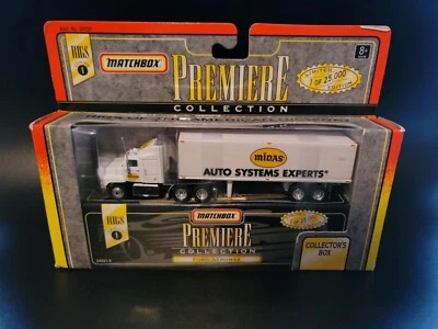 1996 Matchbox Rigs Premiere Collection Series 1 Ford Aeromax MIDAS AUTO SYSTEMS - Image 1 of 2