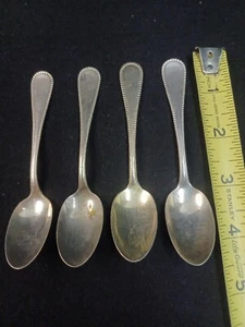 Cucharas Demitasse de plata - Imagen 1 de 6