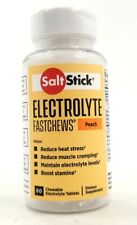 SaltStick Fastchews Chewable Electrolytes, Perfectly Peach, 60 CT