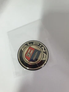 alpina bmw steering wheel badge 45mm - Picture 1 of 1