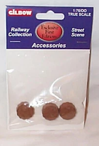 EFE Kabeltrommeln 3er Set Spedition Lasten Spur 00/H0 Maßstab 1:76 Neu - Bild 1 von 2