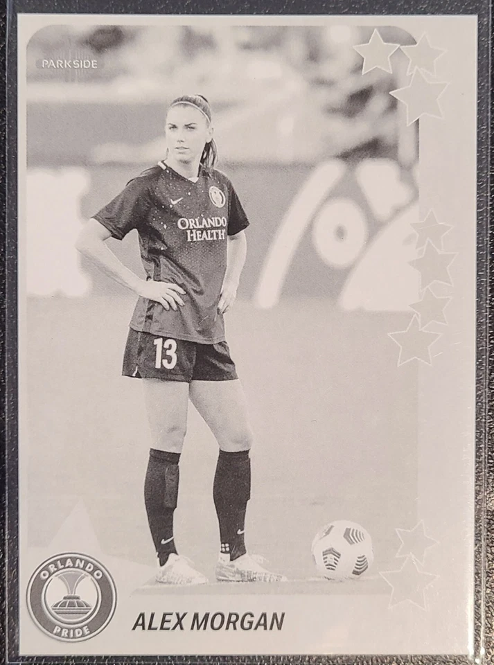 2021 PARKSIDE NWSL WOMEN'S SOCCER PREMIERE & VOL 2 BLACK & WHITE PARALLELS-PICK! - Image 1 of 1