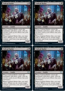 MTG - 4x UNDEAD BUTLER - Innistrad: Crimson Vow (U) - Picture 1 of 1