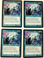 Mtg magic playset 4 x cold frozen solid scourge exc vf