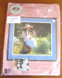 Dimensions " Mandys Sun Hat" #53915 No Count Cross Stitch Kit - Picture 1 of 2