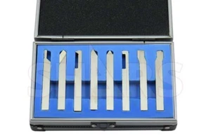 Shars 5/16" Shank 8 PCS Solid HSS Turning Grooving Threading Tool Bit Set New ^{ - Picture 1 of 17