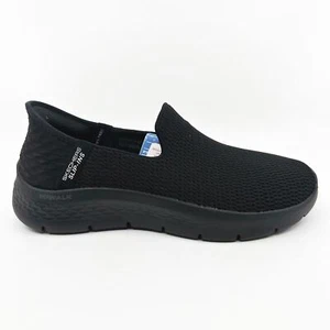 SKECHERS Go Walk Flex Relish Black Womens  Slip On Sneakers - Picture 1 of 6
