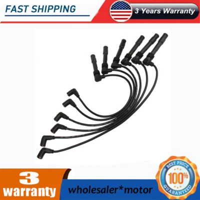 Cable de bujía de encendido 6 piezas para Audi A4 1997 - 2001 Audi A6 1998 - 2001 Foto 1 de 4