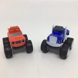 Blaze and the Monster Machines - 2 Stück Diecast 1:64 Blaze & Crusher - Bild 1 von 9