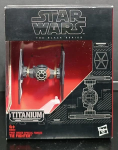 STAR WARS TITANIUM #04 FIRST ORDER SPECIAL FORCES TIE FIGHTER DIE-CAST VEHICLE - Picture 1 of 10