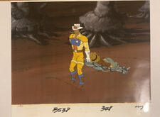Bravestarr, 1987, Animation Cel, Original And Copy Background