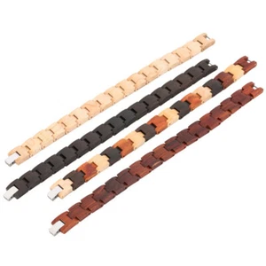 Creative Nature Wood Bracelet Adjustable Bamboo Wrist Strap Men's Accessory Gift - Picture 1 of 19