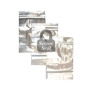 500 2.5" x 12" Reclosable Resealable Clear Zipper Poly Plastic Bag 2 Mil - Picture 1 of 4