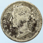 1894 BRITISH HONDURAS COLONY Queen Victoria ANTIQUE Silver 25 Cents Coin i100306
