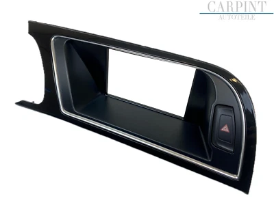 Audi A5 8T 8TA Dekorleiste Zierleiste MMI Bildschirm schwarz Glanz 8T1857186AE - Bild 1 von 4